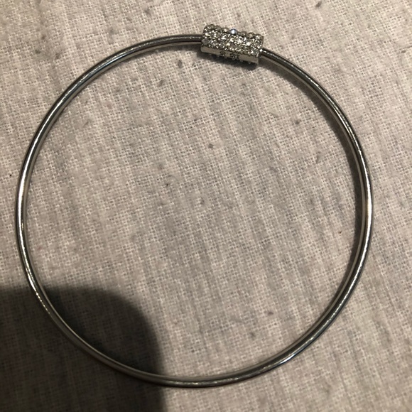 Silver bangle - Picture 3 of 3